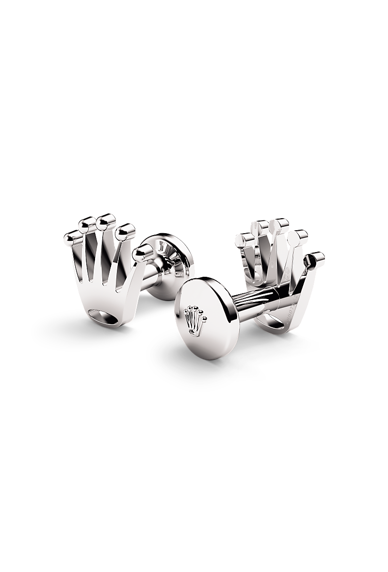 Oyster Silver Cufflinks