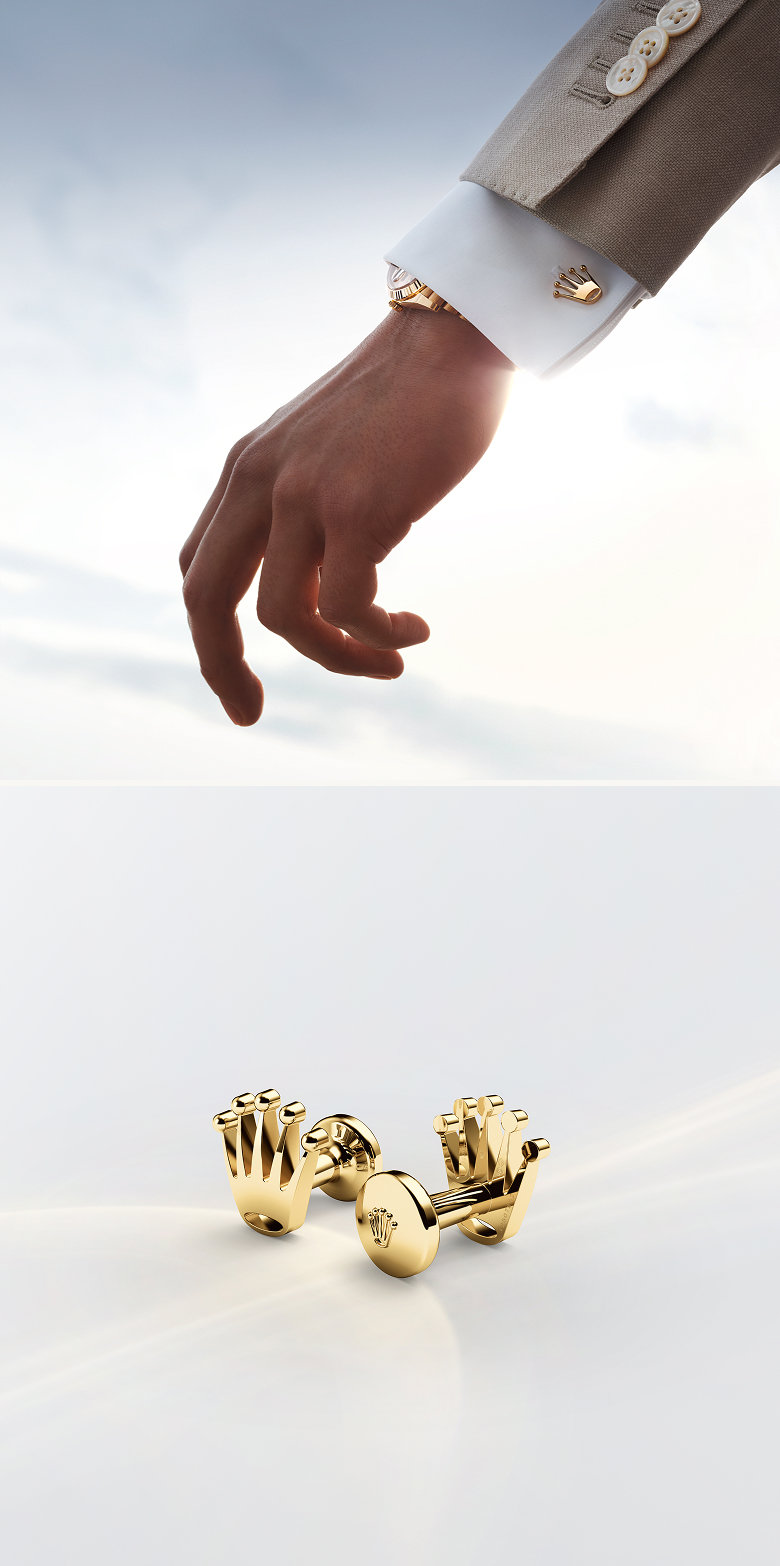 Hand with Cufflinks