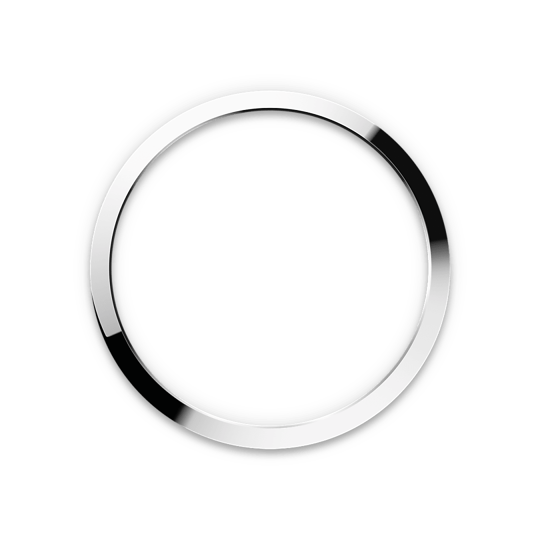 Gladde bezel