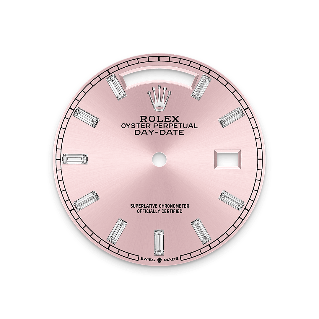 Roze wijzerplaat