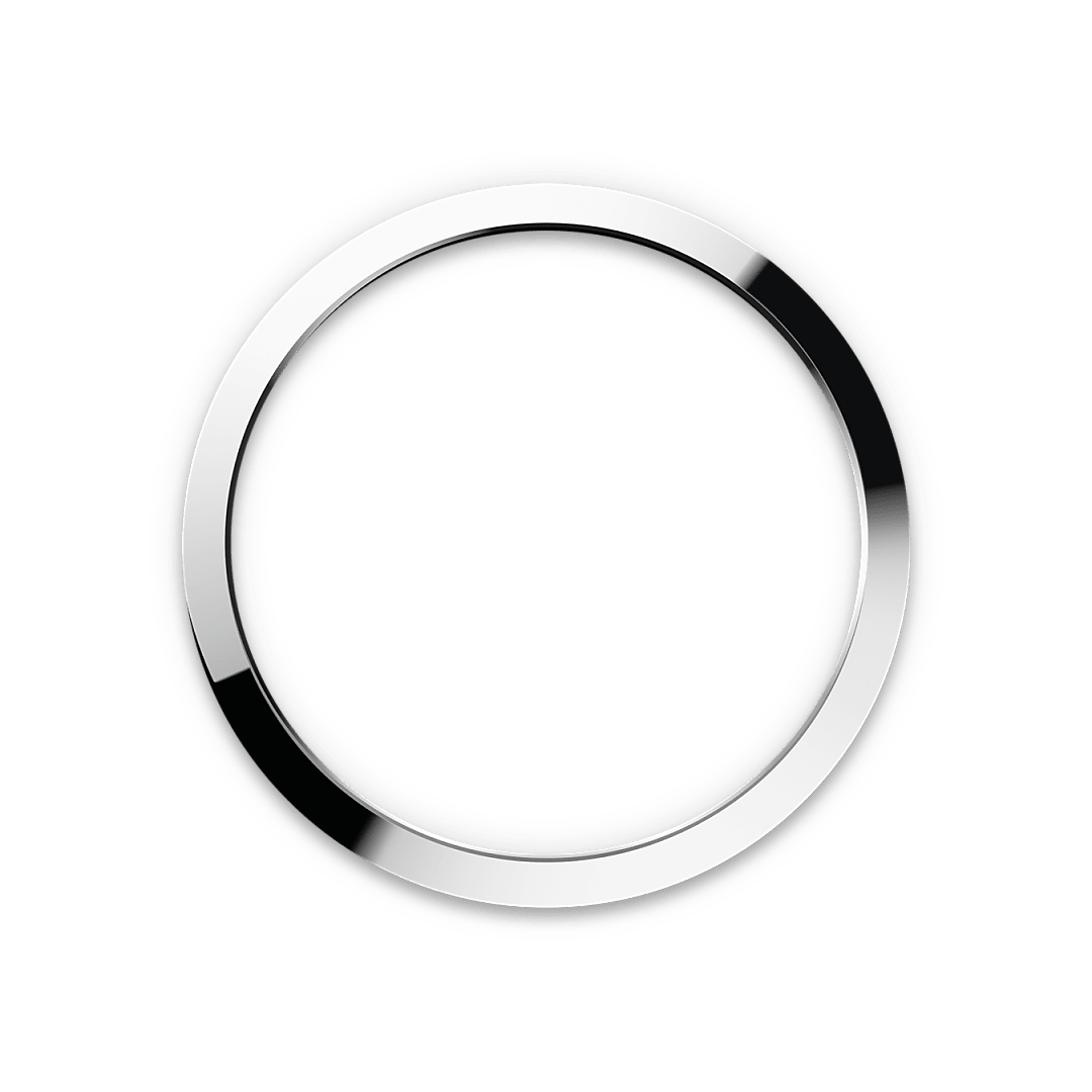 Gladde bezel