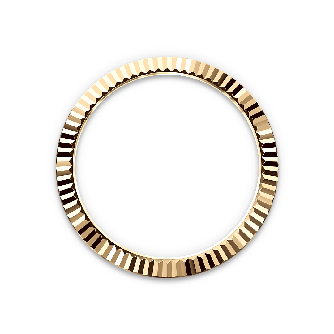 De gekartelde bezel