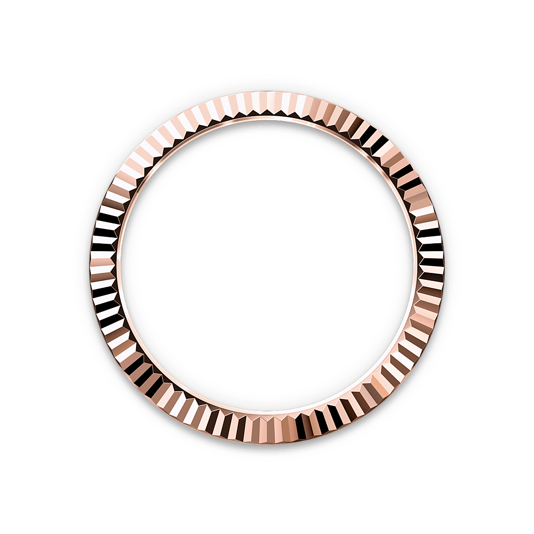 De gekartelde bezel